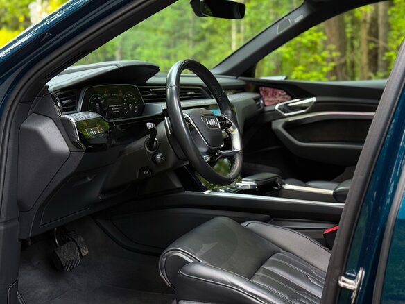 2020 Audi e-tron 55 I, синий, 5800000 рублей - вид 16