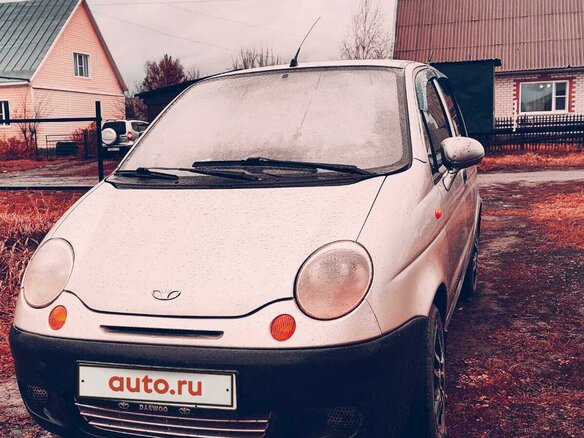 2007 Daewoo Matiz I Рестайлинг, серебристый, 200000 рублей