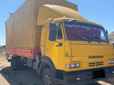 2008 КамАЗ 4308, жёлтый, 1500000 рублей, вид 1