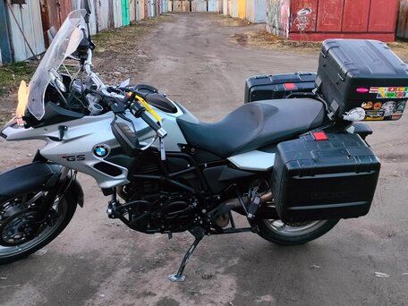2013 BMW F 700 GS, серебристый, 620000 рублей, вид 4
