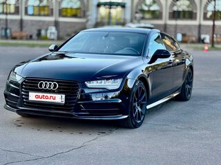 2014 Audi A7 I (4G) Рестайлинг, чёрный, 1900000 рублей, вид 3
