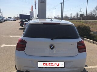 2012 BMW 1 серии 116i II (F20/F21), белый, 1490000 рублей, вид 4