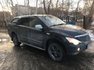 2010 SsangYong Actyon Sports I, чёрный, 535000 рублей, вид 3