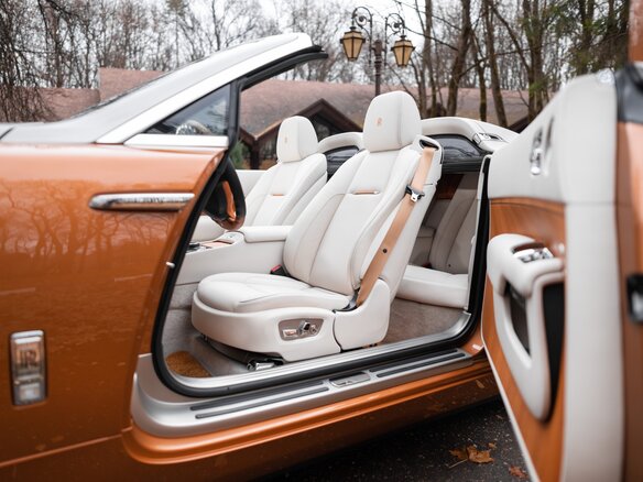 2016 Rolls-Royce Dawn, оранжевый - вид 8