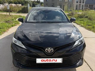 2018 Toyota Camry VIII (XV70), чёрный, 1500000 рублей, вид 1