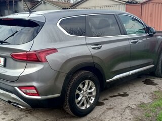 2019 Hyundai Santa Fe IV, серый, 2700000 рублей, вид 4