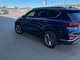 2018 Hyundai Santa Fe IV, синий, 2800000 рублей, вид 4