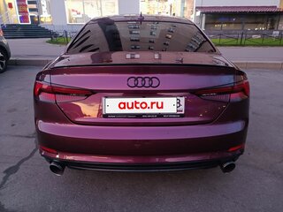 2017 Audi A5 II (F5), пурпурный, 3390000 рублей, вид 4