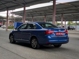 2018 Volkswagen Jetta VI Рестайлинг, синий, 1199500 рублей, вид 5