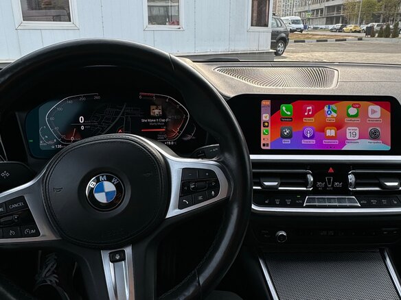 2018 BMW 3 серии 320d xDrive VII (G2x), синий, 3490000 рублей - вид 15