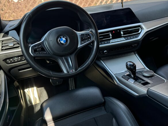 2019 BMW 3 серии 320d VII (G2x), синий, 3800000 рублей - вид 5