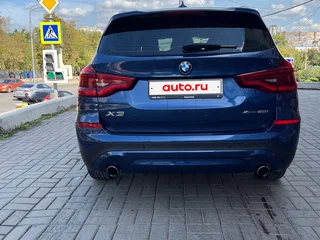 2019 BMW X3 20i xDrive III (G01), синий, 3050000 рублей, вид 4