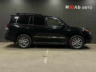 2014 Lexus LX 570 III Рестайлинг, чёрный, 4190000 рублей, вид 4