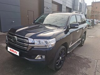 2019 Toyota Land Cruiser 200 Series Рестайлинг 2, чёрный, 5950000 рублей, вид 2