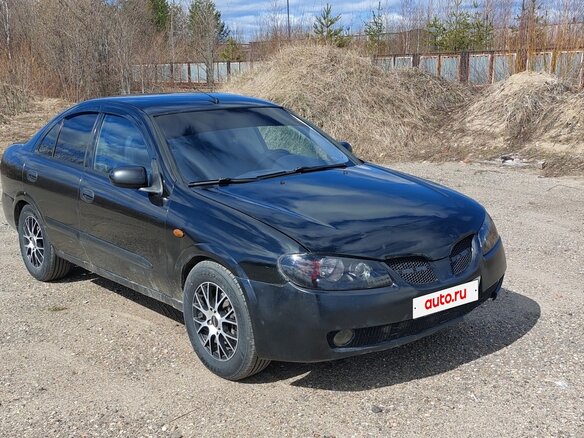 2005 Nissan Almera II (N16) Рестайлинг, чёрный, 220000 рублей - вид 6