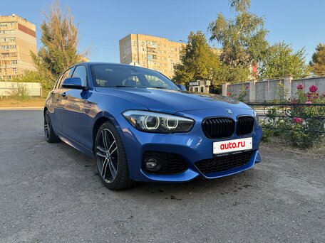 2018 BMW 1 серии 118i II (F20/F21) Рестайлинг 2, синий, 1850000 рублей, вид 2