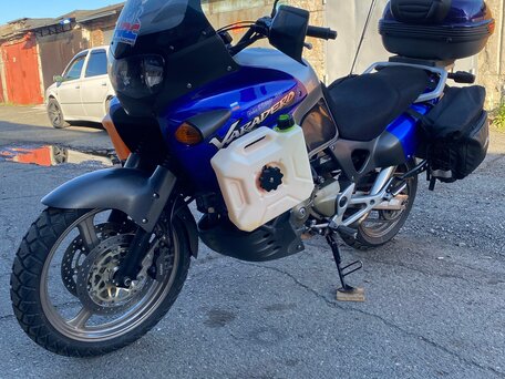 1999 Honda XL1000V Varadero, синий, 430000 рублей, вид 2