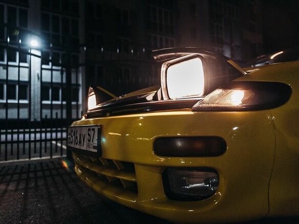 1993 Toyota Celica GT V (T180), жёлтый - вид 22