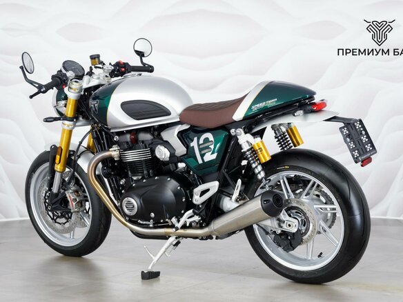 2026 Triumph Speed Twin, зелёный, 2249000 рублей - вид 7