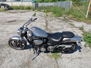 2009 Yamaha XV 1700 Warrior, серебристый, 890000 рублей, вид 4