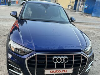 2021 Audi Q5 45 TFSI II (FY) Рестайлинг, синий, 5800000 рублей, вид 1