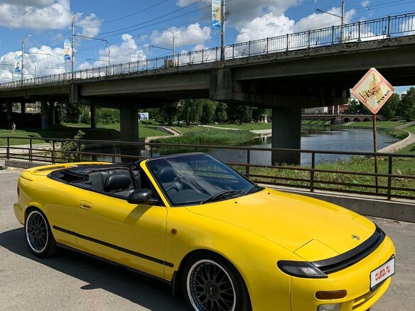 1993 Toyota Celica GT V (T180), жёлтый - вид 5