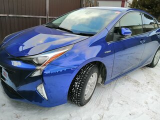 2016 Toyota Prius IV (XW50), синий, 1669000 рублей, вид 1