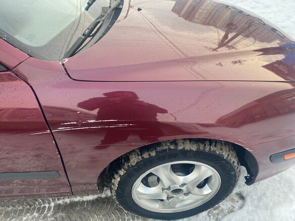 2002 Hyundai Elantra III (XD), красный, 340000 рублей - вид 5