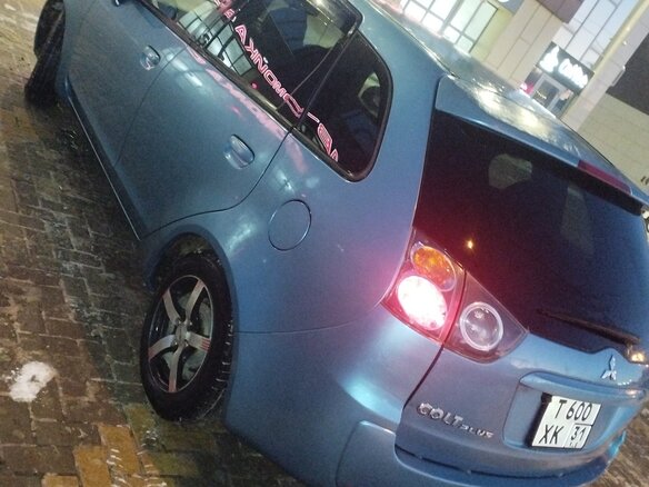 2011 Mitsubishi Colt Plus VI (Z20/Z30), голубой, 650000 рублей - вид 6
