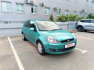 2007 Ford Fiesta Mk5, зелёный, 300000 рублей, вид 1