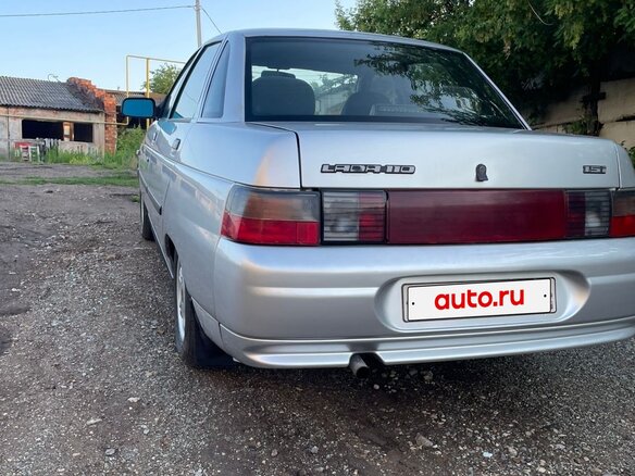 2002 Lada (ВАЗ) 2110, серебристый, 200000 рублей - вид 5