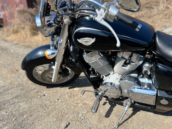2006 Honda Shadow 750, чёрный, 550007 рублей - вид 4