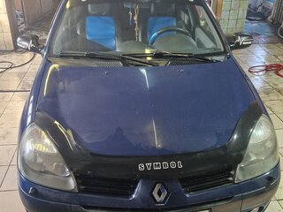 2005 Renault Symbol I Рестайлинг, синий, 400000 рублей, вид 2