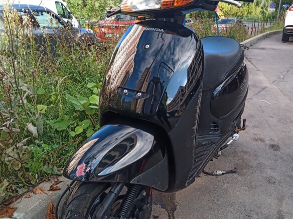 2004 Honda Tact, чёрный, 90000 рублей - вид 5