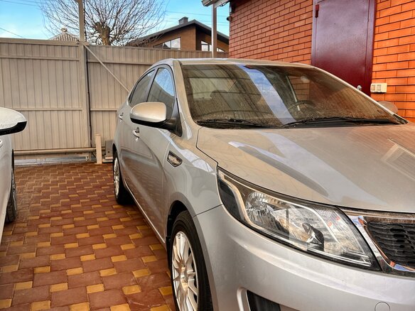2014 Kia Rio III, серебристый, 1500000 рублей - вид 8