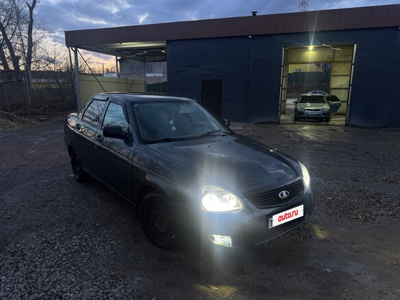 2008 Lada (ВАЗ) Priora I, серый, 250000 рублей - вид 7