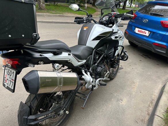 2022 Benelli TRK 502 X, белый, 409000 рублей - вид 9