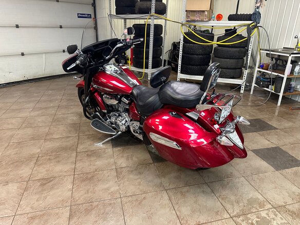 2014 Yamaha XV 1900, красный, 1650000 рублей - вид 4