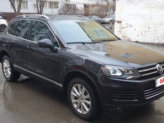 2012 Volkswagen Touareg II, чёрный, 2300000 рублей, вид 5