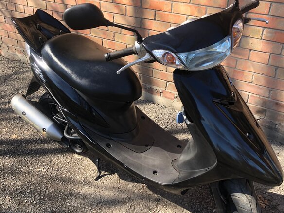 2008 Suzuki Lets 4, чёрный, 50000 рублей - вид 13