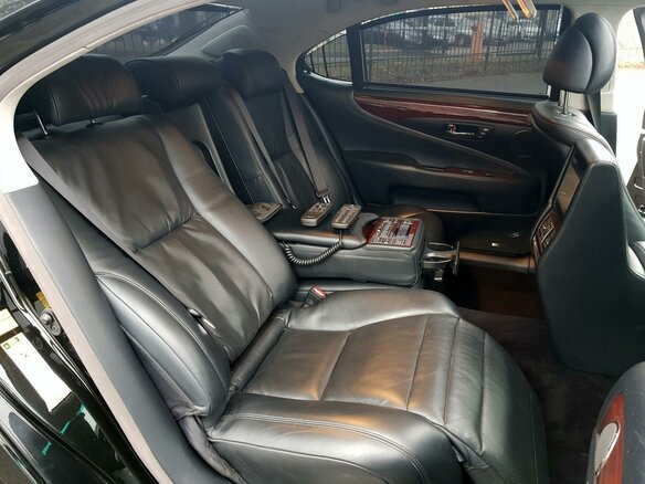 2012 Lexus LS Long 460 L IV Рестайлинг, чёрный, 2750000 рублей - вид 10