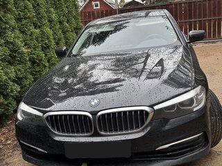 2020 BMW 5 серии 520d VII (G30/G31/G38), чёрный, 3500000 рублей, вид 4