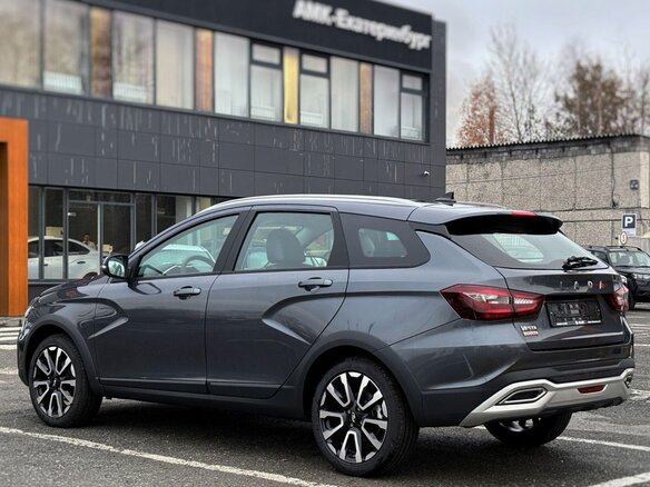2026 Lada (ВАЗ) Vesta SW Cross I Рестайлинг (NG), серый - вид 7