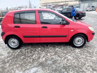 2008 Hyundai Getz I Рестайлинг, красный, 300000 рублей, вид 4