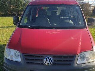 2007 Volkswagen Caddy III, красный, 470000 рублей, вид 1