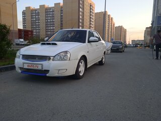 2011 Lada (ВАЗ) Priora I, белый, 450000 рублей, вид 1