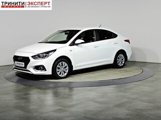 2019 Hyundai Solaris II, белый, 1322000 рублей, вид 1
