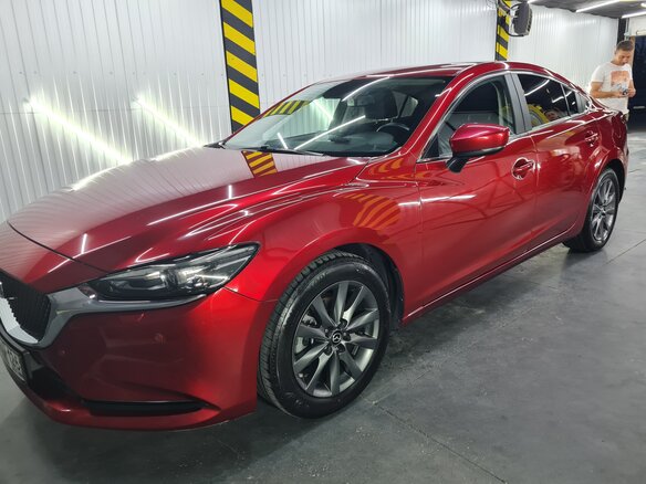 2019 Mazda 6 III (GJ) Рестайлинг 2, красный, 2500000 рублей - вид 15