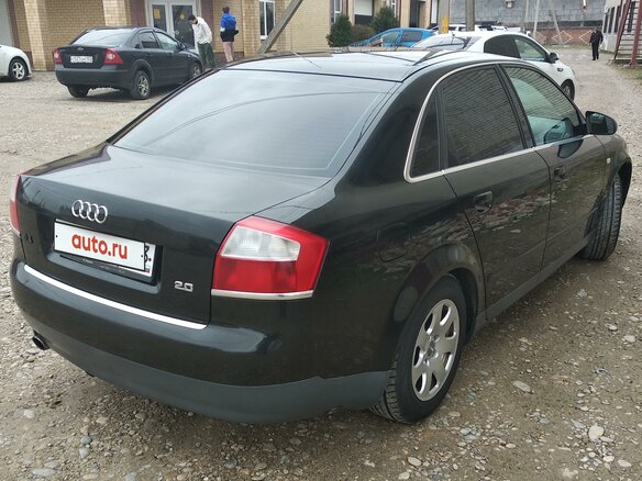 2002 Audi A4 II (B6), чёрный, 780000 рублей - вид 5