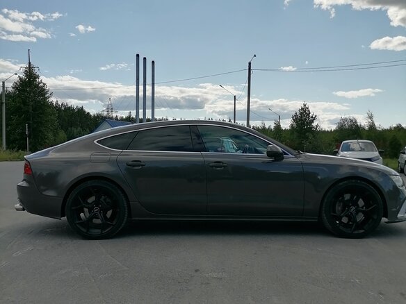 2010 Audi A7 I (4G), коричневый, 1900000 рублей - вид 7